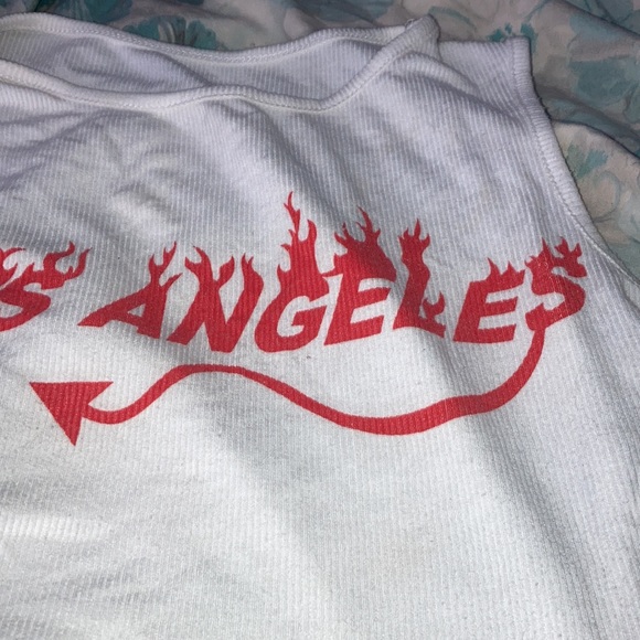 Fashion Nova Los Angeles tank❤️ - Picture 6 of 8